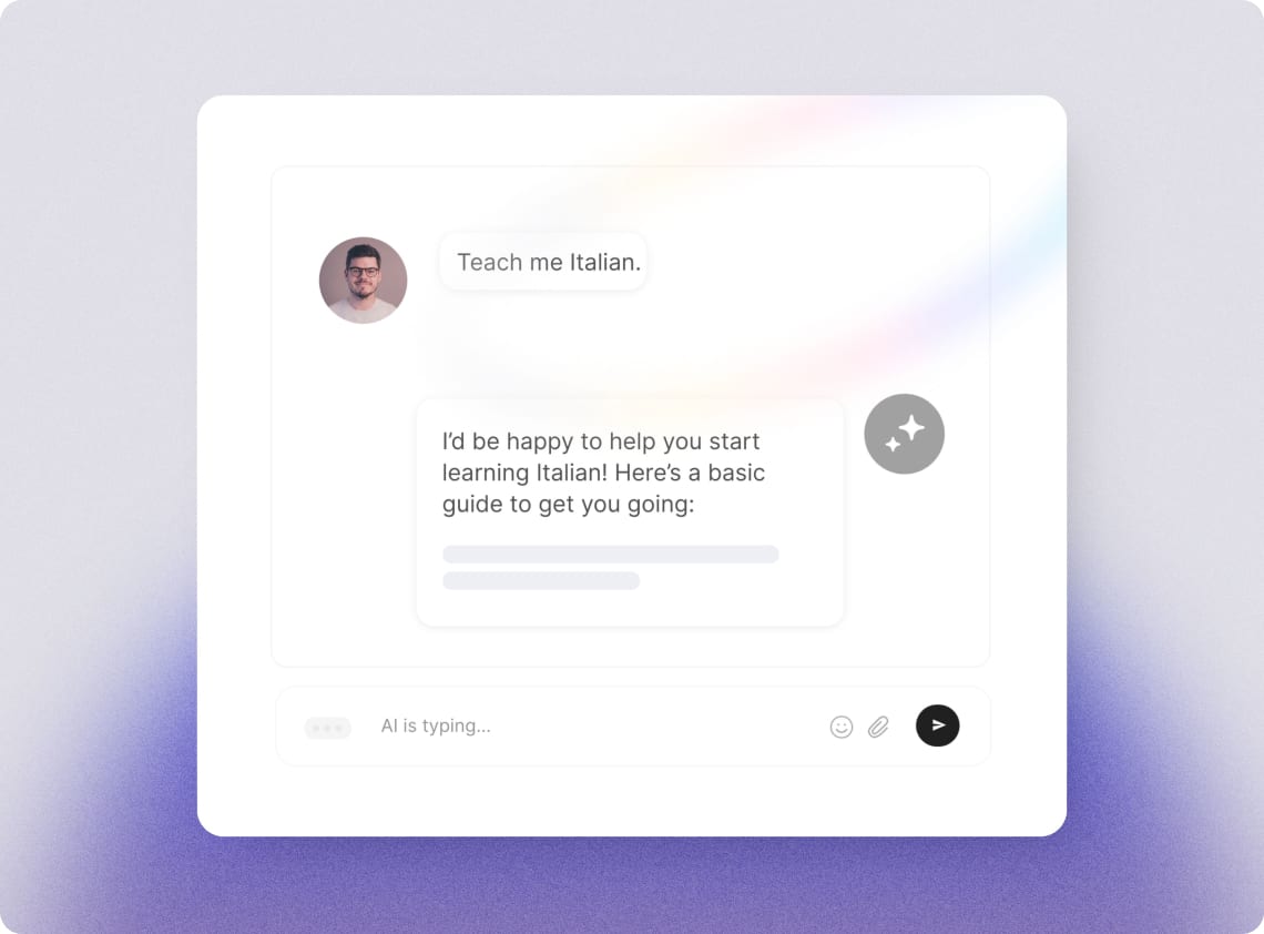 Chatbot screenshat